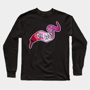 LGBTQ+ Lesbian Pride Worm on a String Long Sleeve T-Shirt